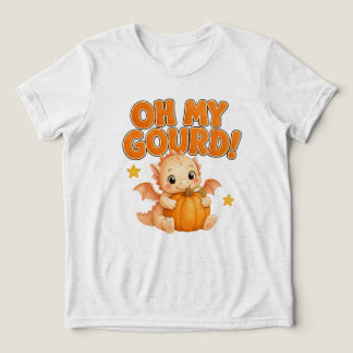 Åh Min Pumpa Söt Pumpa Drak Barn Halloween T Shirt