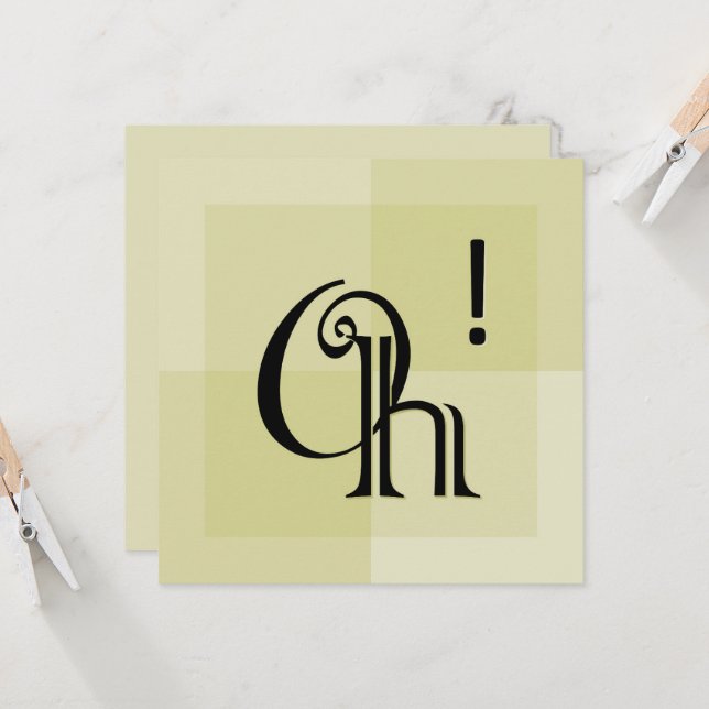 Åh! Modern uttrycksstil, Tillfällen (Fram/Back In Situ)