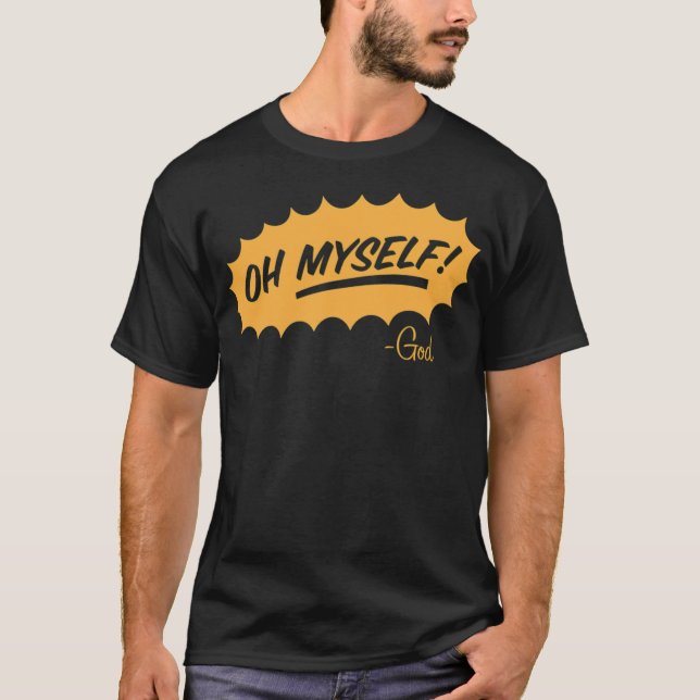 Åh, Myself-födelsedags lustig 8födelsedag T Shirt (Framsida)