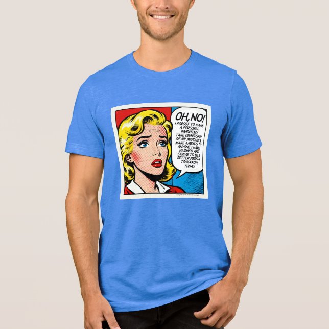 Åh nej tjej - Unisex -  T Shirt (Framsida)