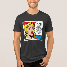 Åh nej tjej - Unisex -  T Shirt