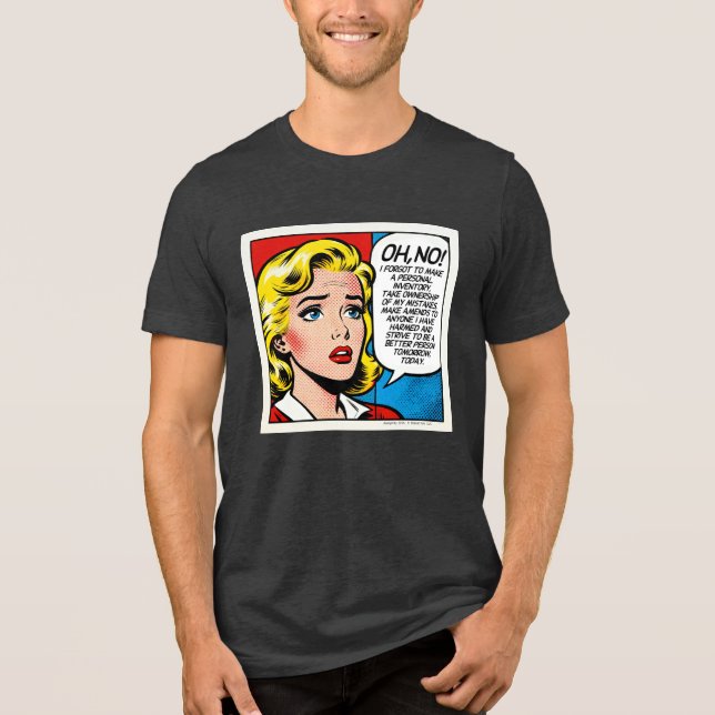 Åh nej tjej - Unisex -  T Shirt (Framsida)