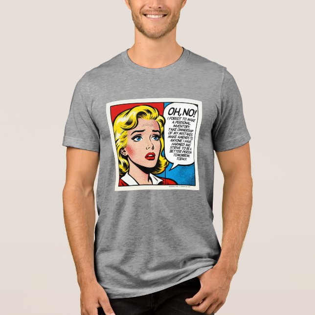 Åh nej tjej - Unisex -  T Shirt (Framsida)