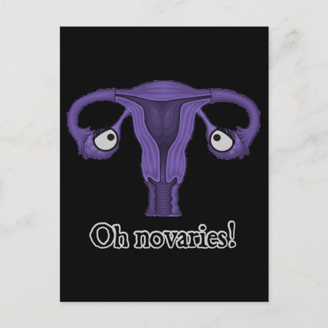 Åh, novarier! vykort (Framsida)