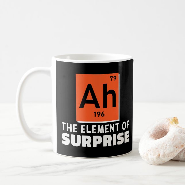 Ah överraskningskemi Roligt Student  Kaffemugg (Med munk)