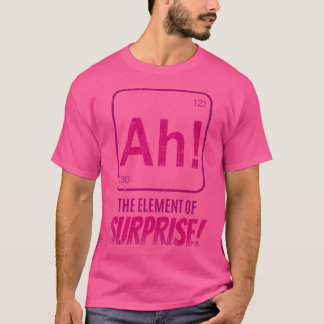 Ah Överraskningsmomentets kemi huvudämne student T Shirt