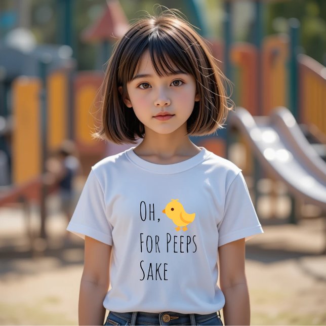 Åh Peeps for Sake Påsk T-Shirts för barn (Skapare uppladdad)