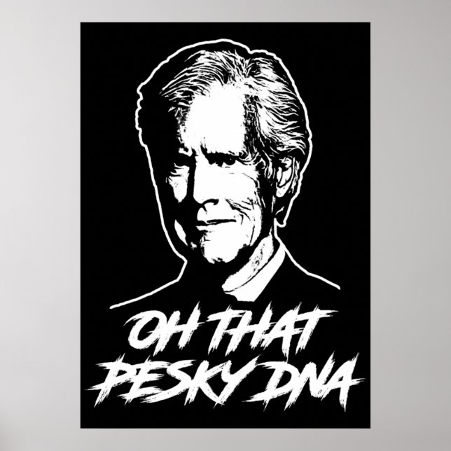 Åh, Pesky DNA Poster (Framsidan)