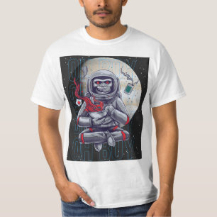 Åh, pojk apa i rymden t shirt