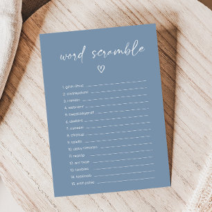 Åh Pojke Boho Minimalist Dusch Ordspråk Spel
