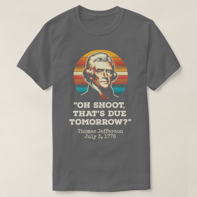 Åh Shoot Thors förfaller imorgon 2 T Shirt (Design framsida)