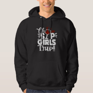 Åh, Sip, det är en flicka Resa Roligt Vin Party Bl Hoodie