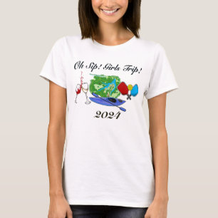 Åh, Sip! Flickans Resa! T Shirt