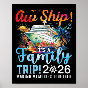Åh skepp Det är en familjeresa 2026 Familjepassand Poster