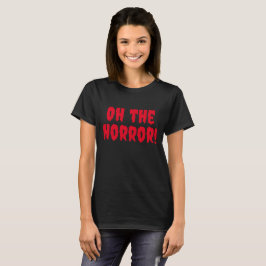 Åh, skräckhalloween t shirt