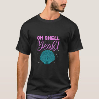Åh Snäcka Ja Seashell Hunter Sea Snäcka Hunting Lo T Shirt