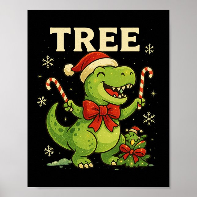 Åh Snap Funny Gingerbrows jul Kids Design Poster (Framsidan)