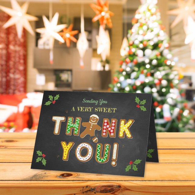 Åh, Snap! Gingerbröd Cookie från vilken ålder som  Tack Kort (Skapare uppladdad)