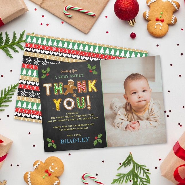 Åh, Snap! Gingerbröd Cookie från vilken ålder som  Tack Kort (Skapare uppladdad)