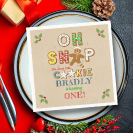 Åh, Snap! Gingertea Cookie any age Birday Pappersservett