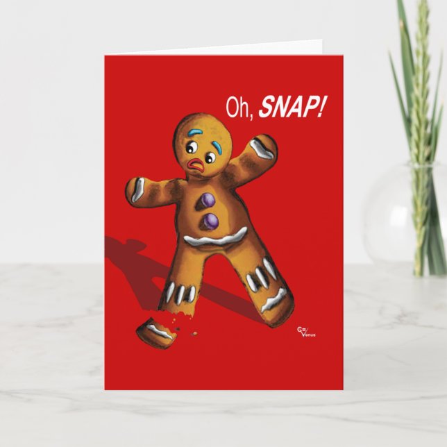 Åh, Snap! Kort (rött) (Framsida)