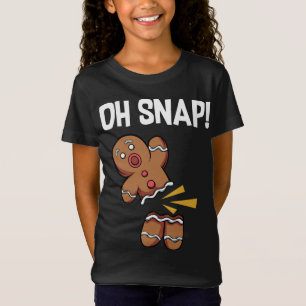 Åh, Snap! Lönsam Pepparkaksgubbe Cookie-jul T Shirt