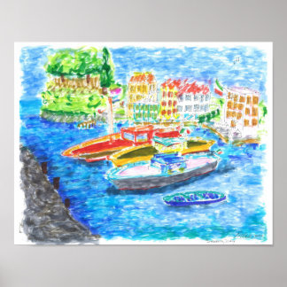 Åh, Sorrento Poster