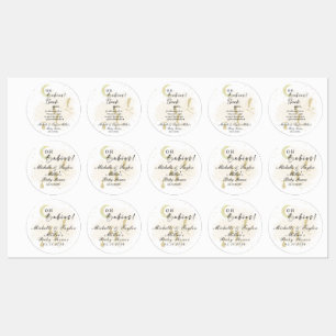 Åh Spädbarn! Sticker Baby Shower Neutralt Twin Sto