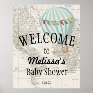 Åh, Ställe helvetet Go-Luftballongens välkomstskyl Poster