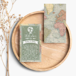 "Åh Ställen de kommer att gå!" Travel Karta Baby S Tilläggskort