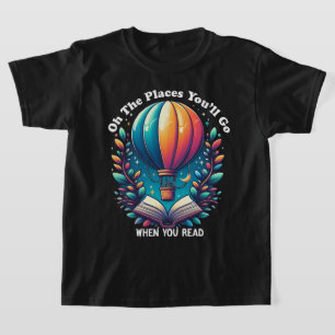 Åh, Stället du går när du läser skirt T Shirt