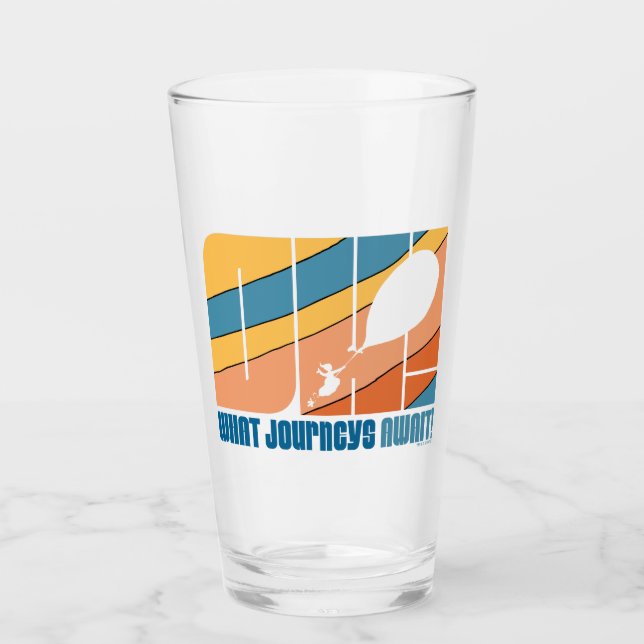 Åh, Stället du går! "What Journeys Await" Glaskopp (Framsida)