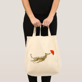 Åh, stället vi ska gå... Giraffe Bags & Gifts Tygkasse