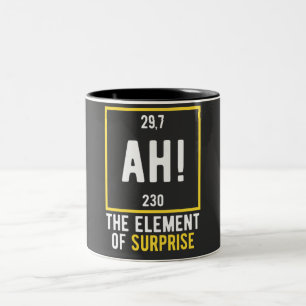 Ah the Inslag of Surprise Två-Tonad Mugg