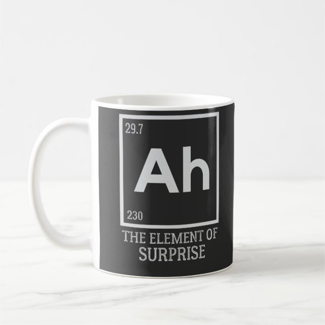 Ah the inslag of surprises kaffemugg (Vänster)