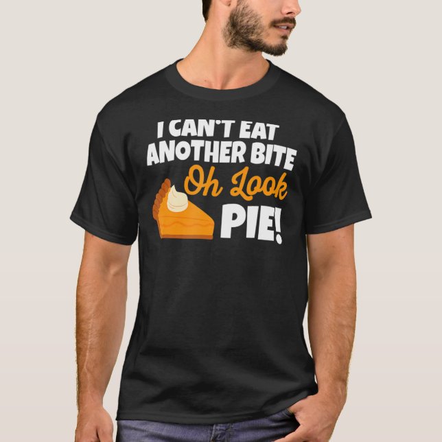 Åh, titta på Pumpkin Paj Thanksgiving T Shirt (Framsida)