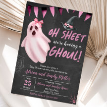 Åh usch det är en spökbebis-babyshower