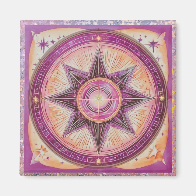 Åh, vacker Star Magnet (Framsidan)