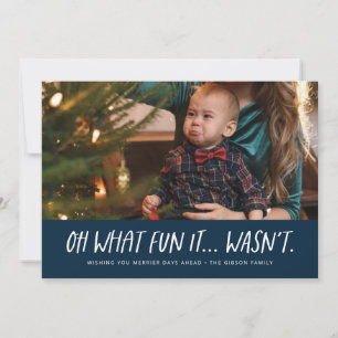Åh vad roligt det inte var rolig flottans jul foto julkort