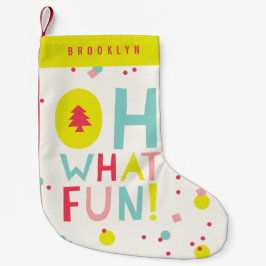 Åh, vilka färgade konfetti Julgran-Roligtar i  Liten Julstrumpa