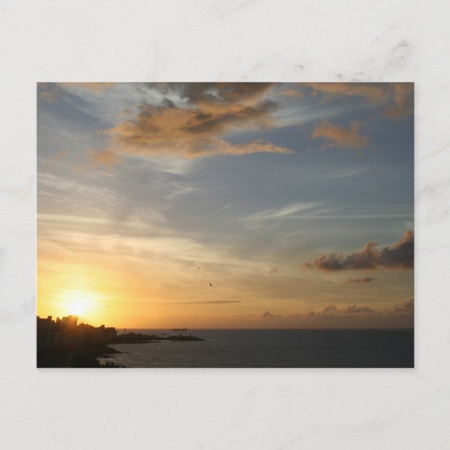 Åh, vilken himlar! vykort (Framsida)