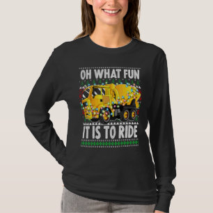 Åh Vilken Rolig Det Är Att Åka Julblandarbil T Shirt