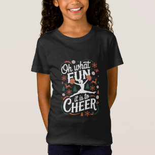 Åh Vilken Rolig Det Är Att Cheer Ugly Cheerleading T Shirt