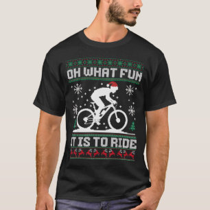 Åh Vilken Roligt Det Är Att Rida Mountainbike Cyke T Shirt