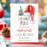 Åh Vilken Roligt jul, Party Helgdag Santa Hat? Inbjudningar<br><div class="desc">Vilken Roligt i julafton fick Party Helgdag Santa Hat inbjudan till perfekten firande. ■ Om du behöver koordinera MATCHING ITEMS,  kontrollera vår matchande samling eller butik. Har du några frågor om vår design eller om du inte kan hitta det du är tittar för,  kontakta oss: info@designmypartystudio.com</div>