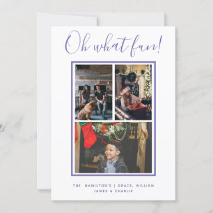 Åh Vilken Roligt jul-Personlig Julkort