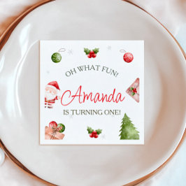 Åh Vilken Roligt julafton Pappersservett