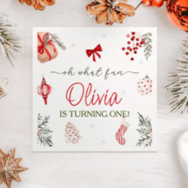 Åh Vilken Roligt julafton Pappersservett