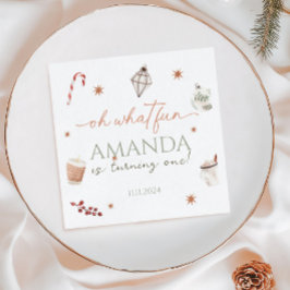 Åh Vilken Roligt julafton Pappersservett