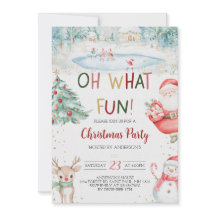 Åh Vilken Roligt julfestinbjudan?